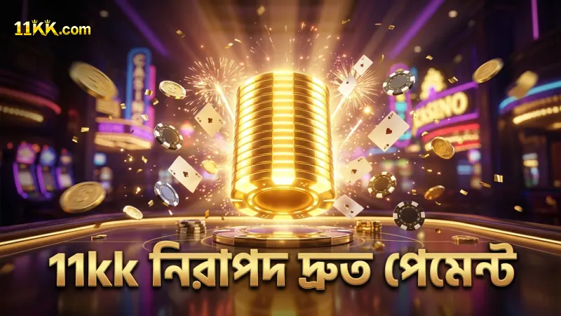 নিরাপদ পেমেন্ট পদ্ধতি 11kk ক্যাসিনোতে দ্রুত লেনদেন নিশ্চিত করে