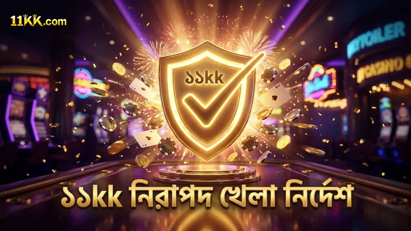 নিরাপদ খেলার জন্য ১১kk এর সতর্কতা ও পরামর্শ।