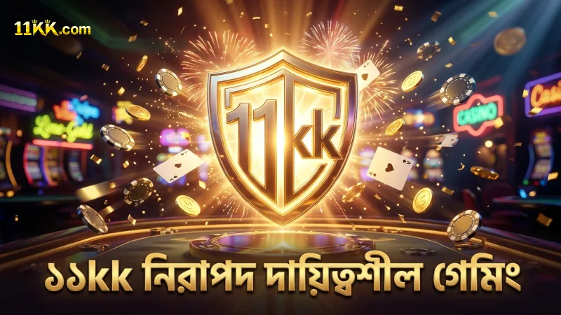 ১১kk প্ল্যাটফর্মে দায়িত্বশীল গেমিং নিশ্চিত করা হয়