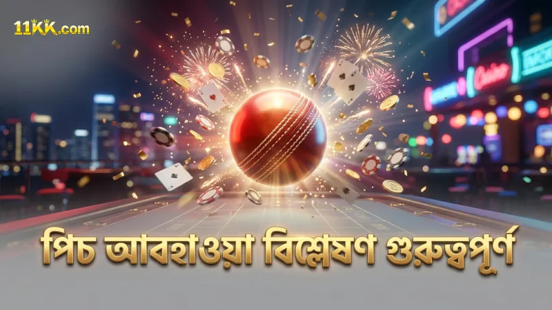 পিচ ও আবহাওয়ার বিশ্লেষণ বাজির সঠিকতা বাড়ায়