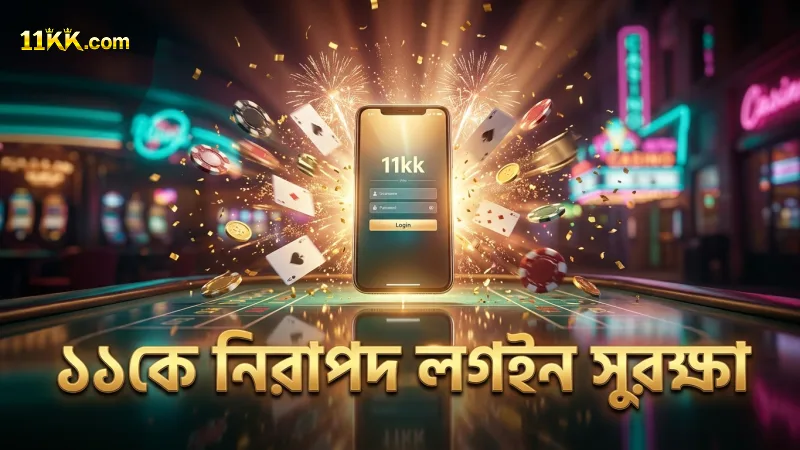 ১১কে-এর নিরাপদ লগইন পদ্ধতি এবং অ্যাকাউন্ট সুরক্ষা
