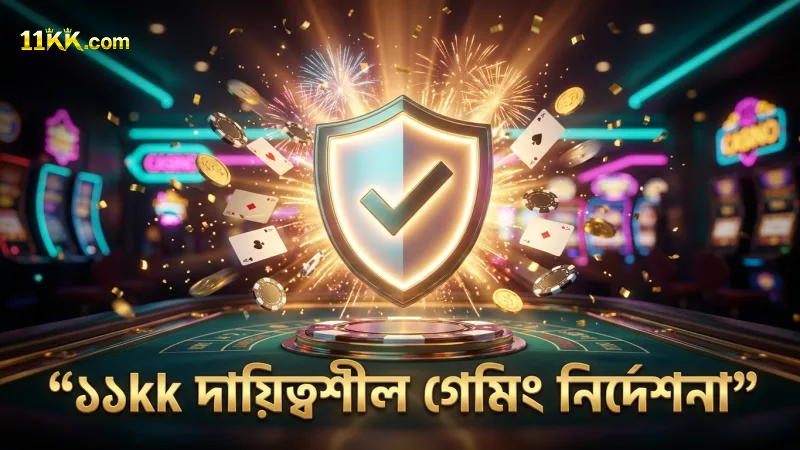 নতুনদের জন্য ১১kk-এর দায়িত্বশীল গেমিং ও নিরাপত্তার নির্দেশনা