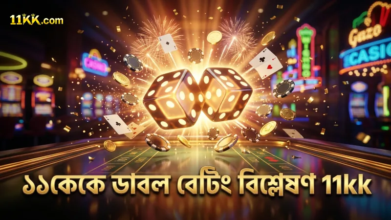 ডাবল বেটিং অপশনে ১১কেকে সঙ্গে ঝুঁকি ও সুযোগ বিশ্লেষণ