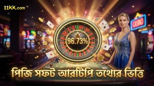 পিজি সফটের আরটিপি তথ্যের ভিত্তিতে গেমের সততা যাচাই করা হয়েছে