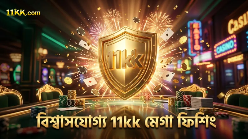 11kk প্ল্যাটফর্মে বৈধ মেগা ফিশিং ট্রিকস ব্যবহার নিরাপদ।