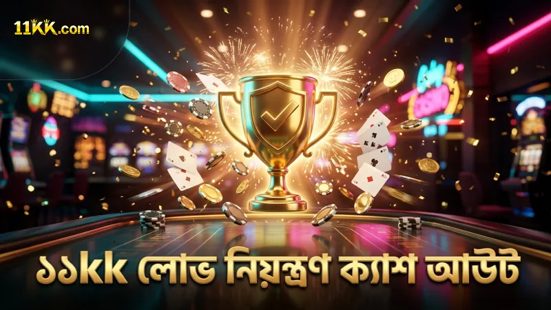 লোভ নিয়ন্ত্রণ ও নিরাপদ ক্যাশ আউটের জন্য ১১kk এর পরামর্শ।